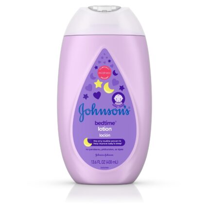 Johnson's Bedtime Baby Lotion with NaturalCalm Aromas, 13.6 fl oz